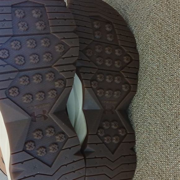 New Under Armour GS Stellar G2 6" Tan Brown Boots, Size 6 Youth - Picture 8 of 10